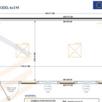 Conteneur 6×3 m – Modèle Milan - AGRIVITI MATERIEL AGRICOLE