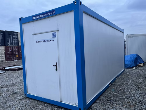 Conteneur Bureau 2,5 × 6 m – Chauffé, avec fenêtres - AGRIVITI MATERIEL AGRICOLE