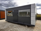 Conteneur bureau pavillon commercial 3 × 6 m - AGRIVITI MATERIEL AGRICOLE