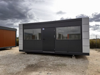 Conteneur bureau pavillon commercial 3 × 6 m - AGRIVITI MATERIEL AGRICOLE