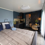 Conteneur isolé 6 × 3 m – Modèle Milan avec cuisine et toilettes - AGRIVITI MATERIEL AGRICOLE