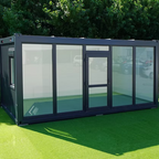 Conteneur isolé 6 × 3 m avec façade vitrée - AGRIVITI MATERIEL AGRICOLE