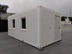 Conteneur bureau 20 pieds neuf blanc – isolé et équipé - AGRIVITI MATERIEL AGRICOLE