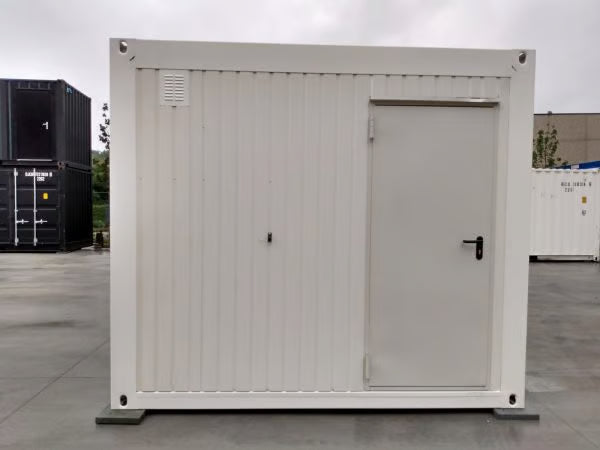Conteneur bureau 20 pieds neuf blanc – isolé et équipé - AGRIVITI MATERIEL AGRICOLE