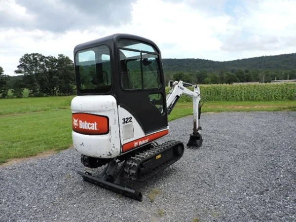 Bobcat 322G+Godets-Mini pelle –1,6 tonnes - AGRIVITI MATERIEL AGRICOLE