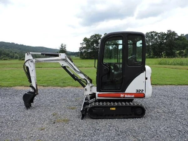 Bobcat 322G+Godets-Mini pelle –1,6 tonnes - AGRIVITI MATERIEL AGRICOLE
