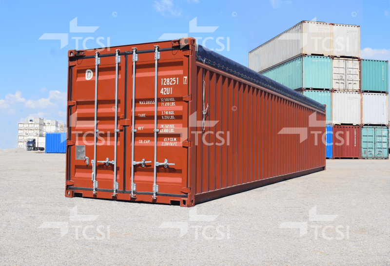 Container 40 pieds Open Top High Cube d’occasion - AGRIVITI MATERIEL AGRICOLE