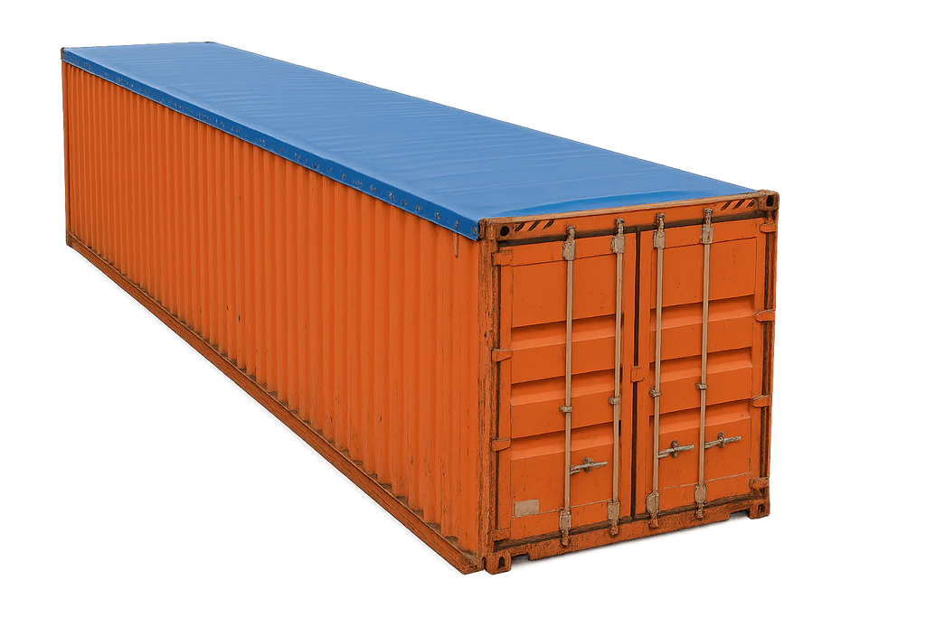 Container 40 pieds Open Top High Cube d’occasion - AGRIVITI MATERIEL AGRICOLE