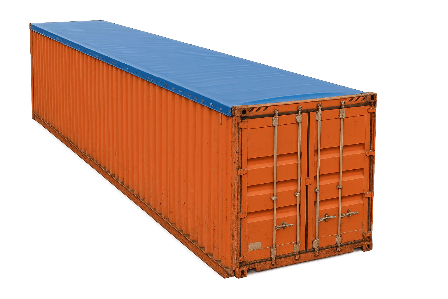 Container 40 pieds Open Top High Cube d’occasion - AGRIVITI MATERIEL AGRICOLE