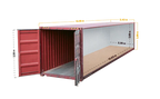 Container 40 pieds Open Top High Cube d’occasion - AGRIVITI MATERIEL AGRICOLE