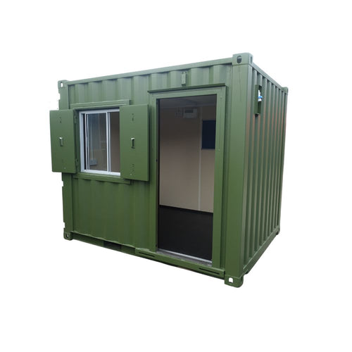 Container aménagé 10 pieds – Bureau ou Bar - AGRIVITI MATERIEL AGRICOLE