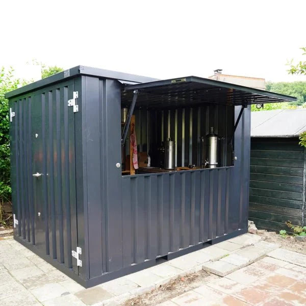 Container aménagé 10 pieds – Bureau ou Bar - AGRIVITI MATERIEL AGRICOLE