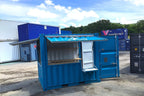 Container aménagé 10 pieds – Bureau ou Bar - AGRIVITI MATERIEL AGRICOLE