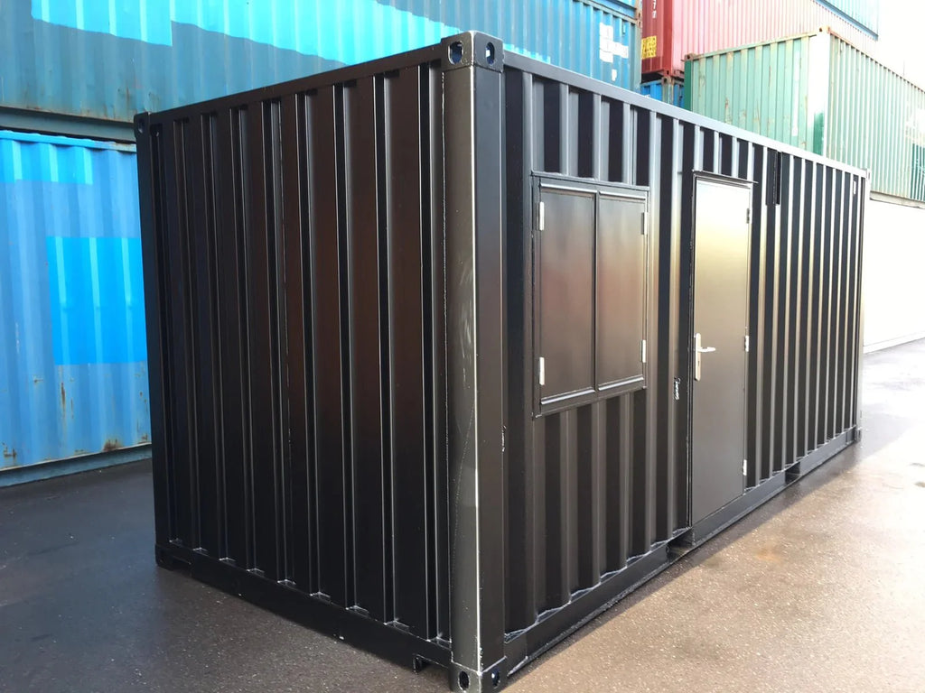 Container bureau 20 pieds aménagé – Standard isolé - AGRIVITI MATERIEL AGRICOLE