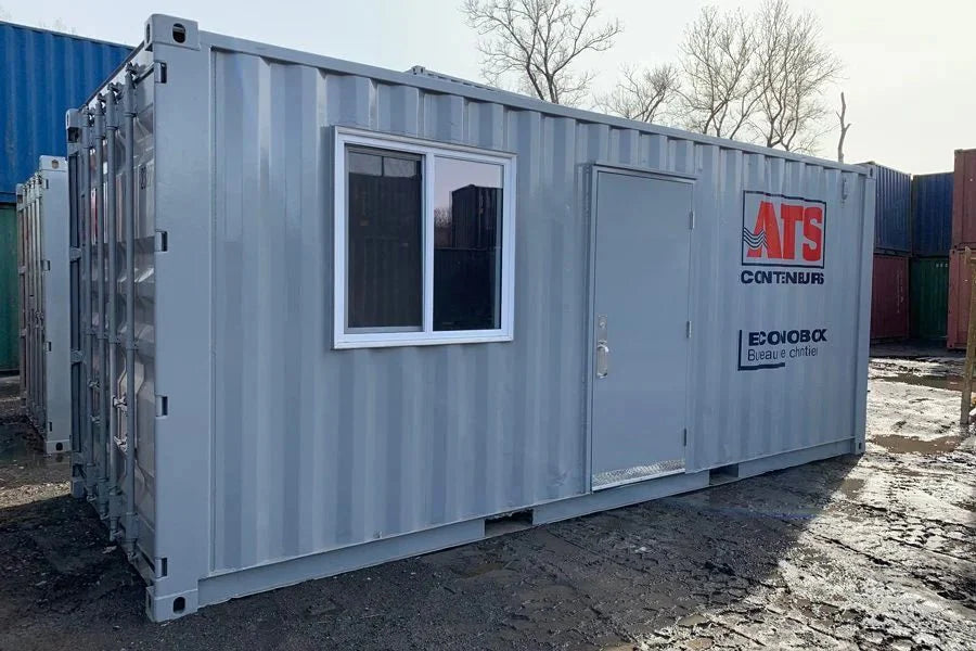 Container bureau 20 pieds aménagé – Standard isolé - AGRIVITI MATERIEL AGRICOLE