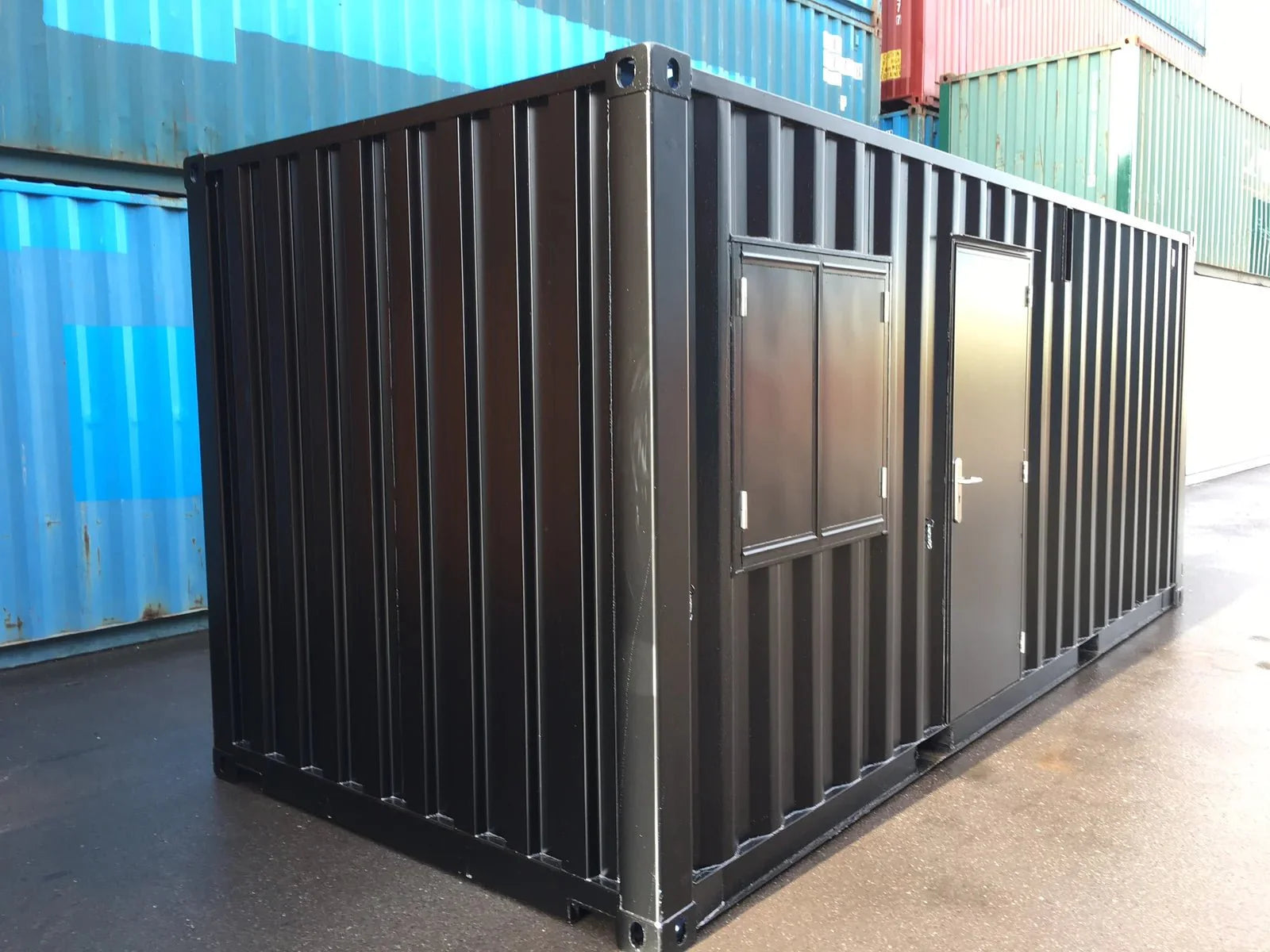 Container bureau 20 pieds aménagé – Standard isolé - AGRIVITI MATERIEL AGRICOLE