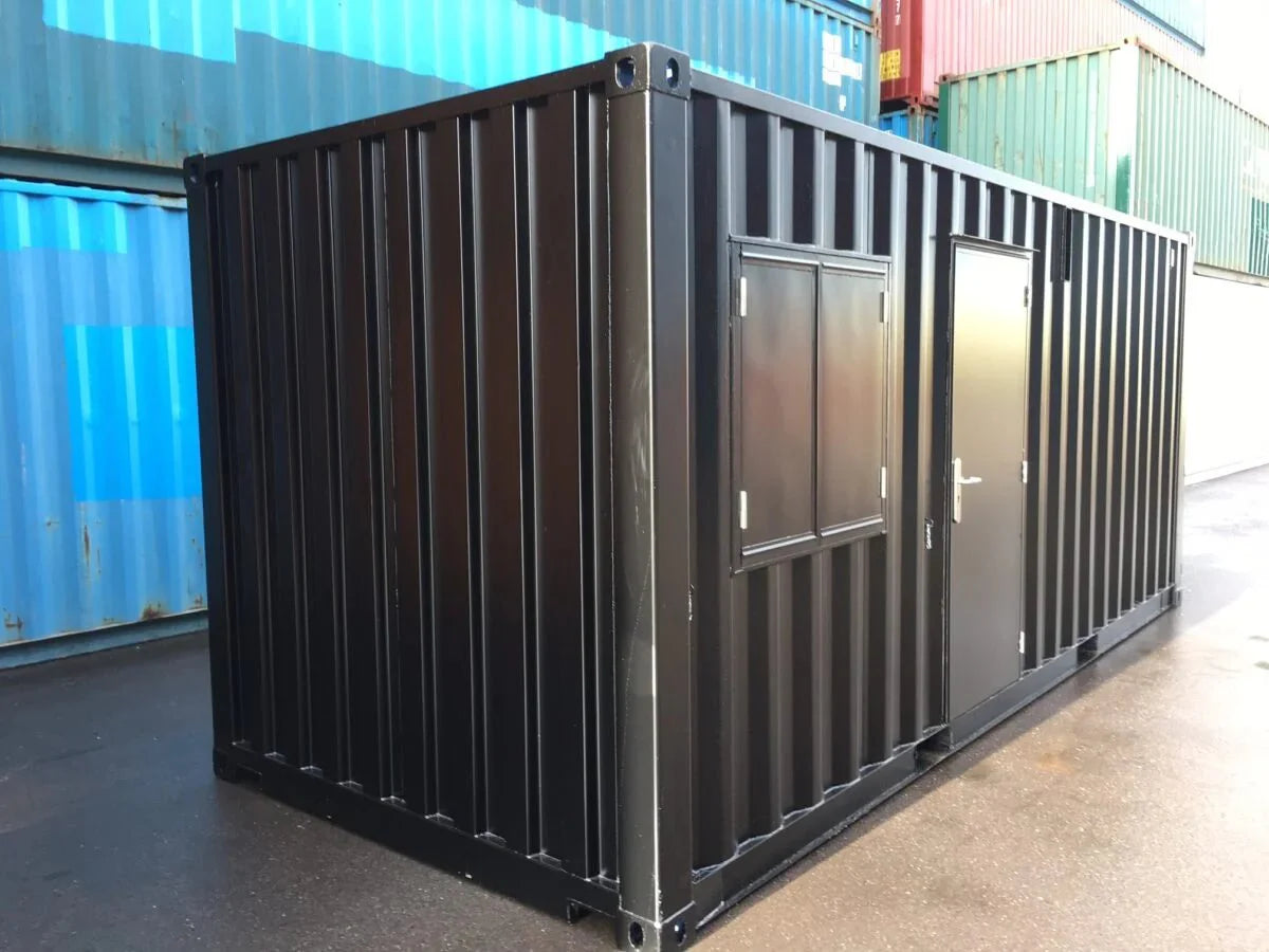 Container maritime 20 pieds aménagé en bureau – occasion - AGRIVITI MATERIEL AGRICOLE