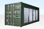 Container maritime 20 pieds aménagé en bureau – occasion - AGRIVITI MATERIEL AGRICOLE