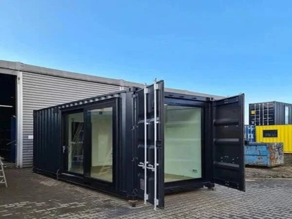 Container maritime 20 pieds aménagé en bureau – occasion - AGRIVITI MATERIEL AGRICOLE