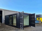 Container maritime 20 pieds aménagé en bureau – occasion - AGRIVITI MATERIEL AGRICOLE