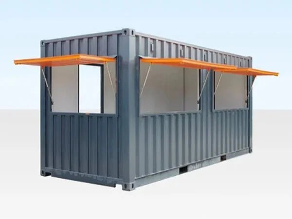 Container maritime 20 pieds aménagé – usage café&nbsp; bar snack - AGRIVITI MATERIEL AGRICOLE