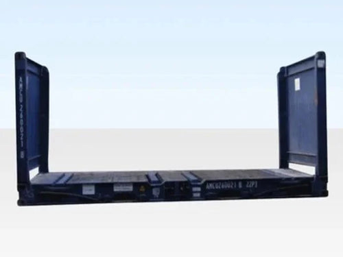 Container maritime 20 pieds Flat Rack d’occasion - AGRIVITI MATERIEL AGRICOLE