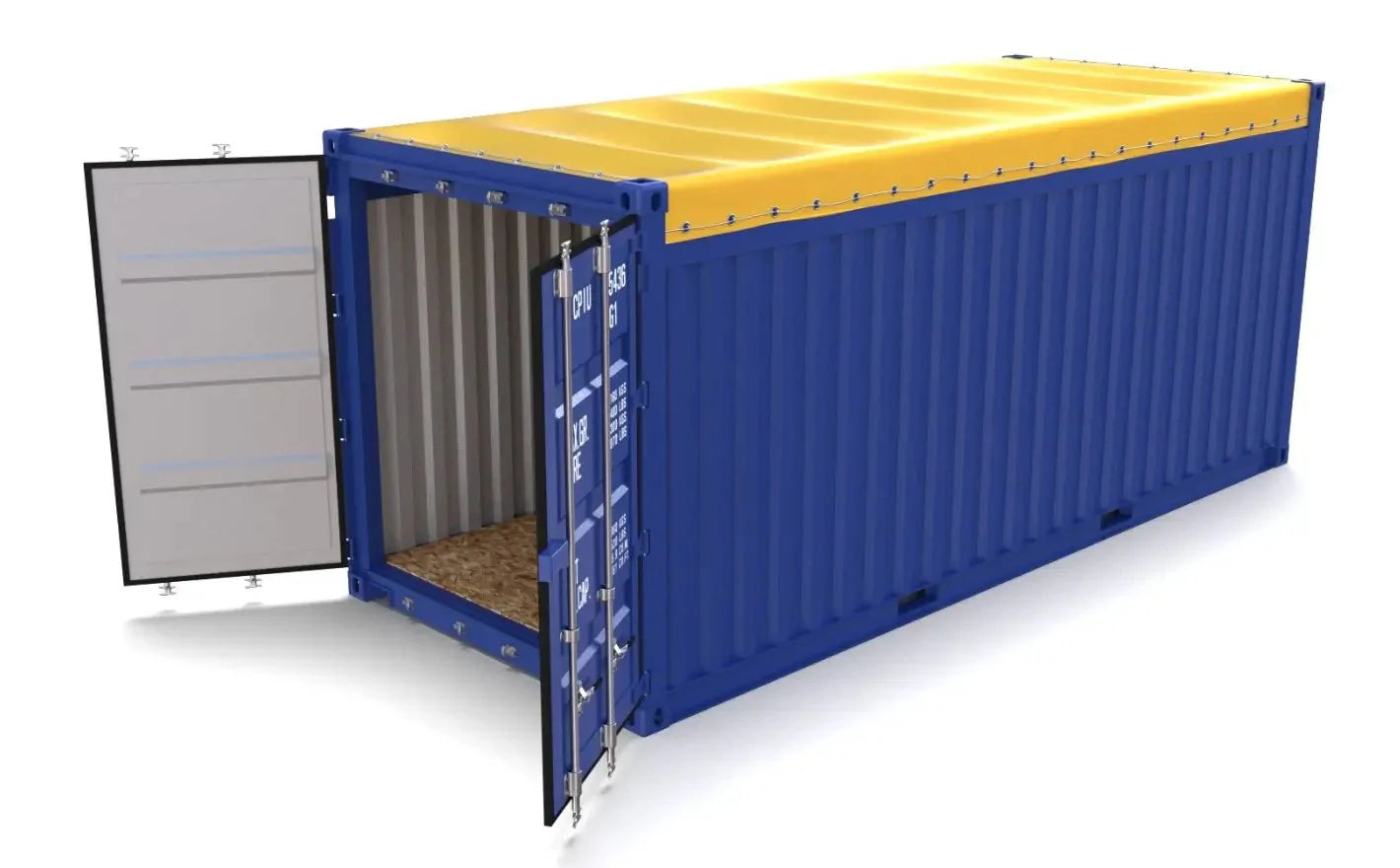 Container maritime 20 pieds Open Top d’occasion - AGRIVITI MATERIEL AGRICOLE