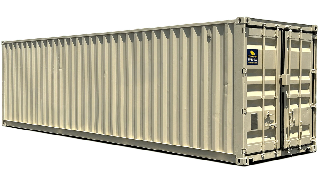 Container maritime 30 pieds d’occasion avec porte sectionnelle - AGRIVITI MATERIEL AGRICOLE