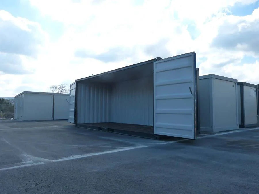 Container Open Side 20 pieds noir – Accès latéral intégral - AGRIVITI MATERIEL AGRICOLE