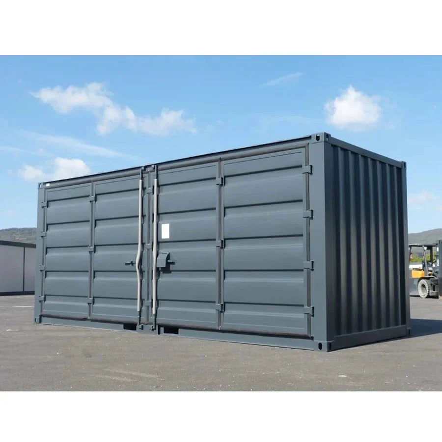 Container Open Side 20 pieds noir – Accès latéral intégral - AGRIVITI MATERIEL AGRICOLE
