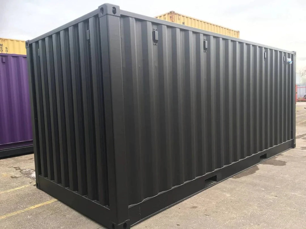 Container Open Side 20 pieds noir – Accès latéral intégral - AGRIVITI MATERIEL AGRICOLE