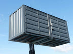 Container Open Side 20 pieds noir – Accès latéral intégral - AGRIVITI MATERIEL AGRICOLE