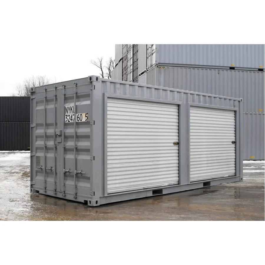 Conteneur de stockage 20 pieds avec portes roulantes - AGRIVITI MATERIEL AGRICOLE