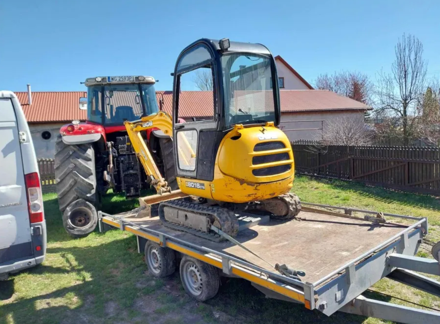 JCB 8018 CTS – 2,6 t – Mini-pelle - AGRIVITI MATERIEL AGRICOLE