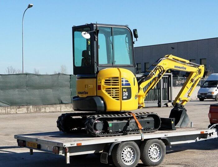 Komatsu PC26MR-3 – Mini-pelle – 2,8 t - AGRIVITI MATERIEL AGRICOLE