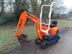 Kubota K008-3 Micro – Mini-pelle – 0,8 t - AGRIVITI MATERIEL AGRICOLE