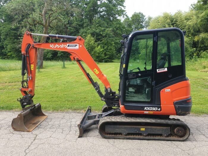 Kubota KX030-4 – 2021 – 2 865 kg – Occasion - AGRIVITI MATERIEL AGRICOLE