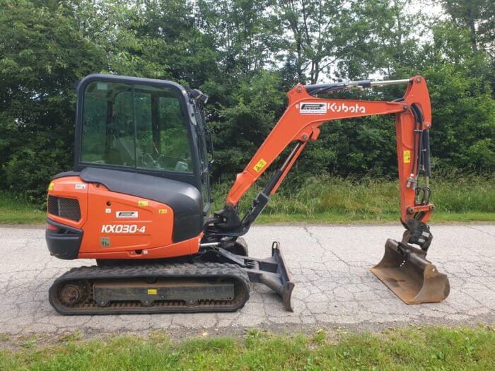 Kubota KX030-4 – 2021 – 2 865 kg – Occasion - AGRIVITI MATERIEL AGRICOLE