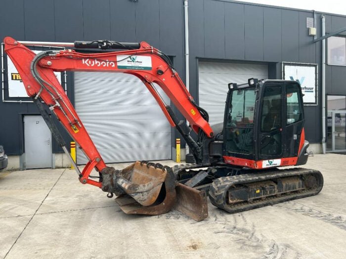 Kubota KX080+3 Godets-Mini pelle 8,4T - AGRIVITI MATERIEL AGRICOLE