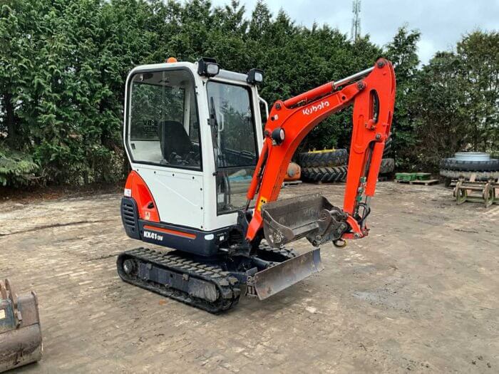 Kubota KX41-3V – 2005 – 1,63 t – Occasion - AGRIVITI MATERIEL AGRICOLE