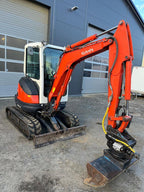 Kubota U2-3EU+Mini pelle 2,5t- avec remorque - AGRIVITI MATERIEL AGRICOLE