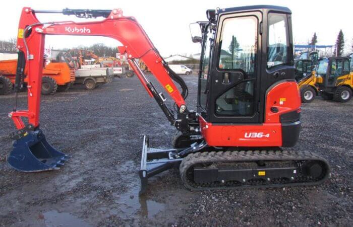 Min-pelle Kubota U36-4 – 2025-occasion - AGRIVITI MATERIEL AGRICOLE