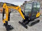 Mini-pelle Fodit FT330 – 2,5 t – avec remorque - AGRIVITI MATERIEL AGRICOLE