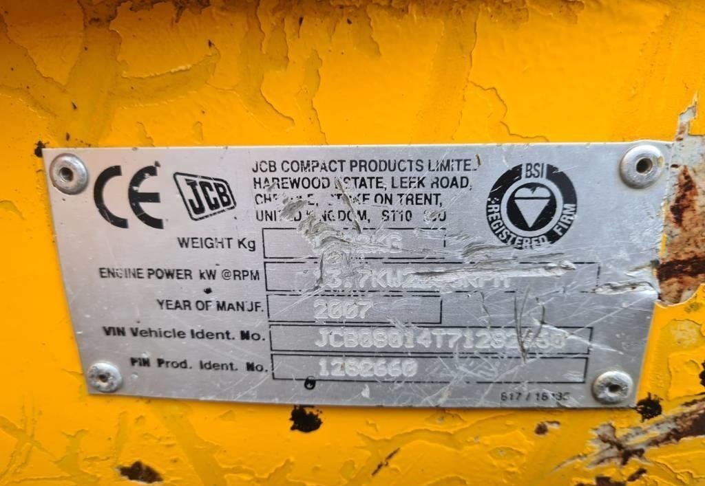 Mini-pelle JCB 8014 – 1,4 t – avec 3 godets - AGRIVITI MATERIEL AGRICOLE