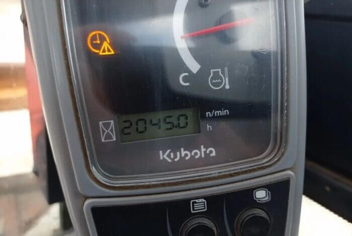 Mini-pelle Kubota KX015-4 – 2016 – 2 045 h – Occasion - AGRIVITI MATERIEL AGRICOLE