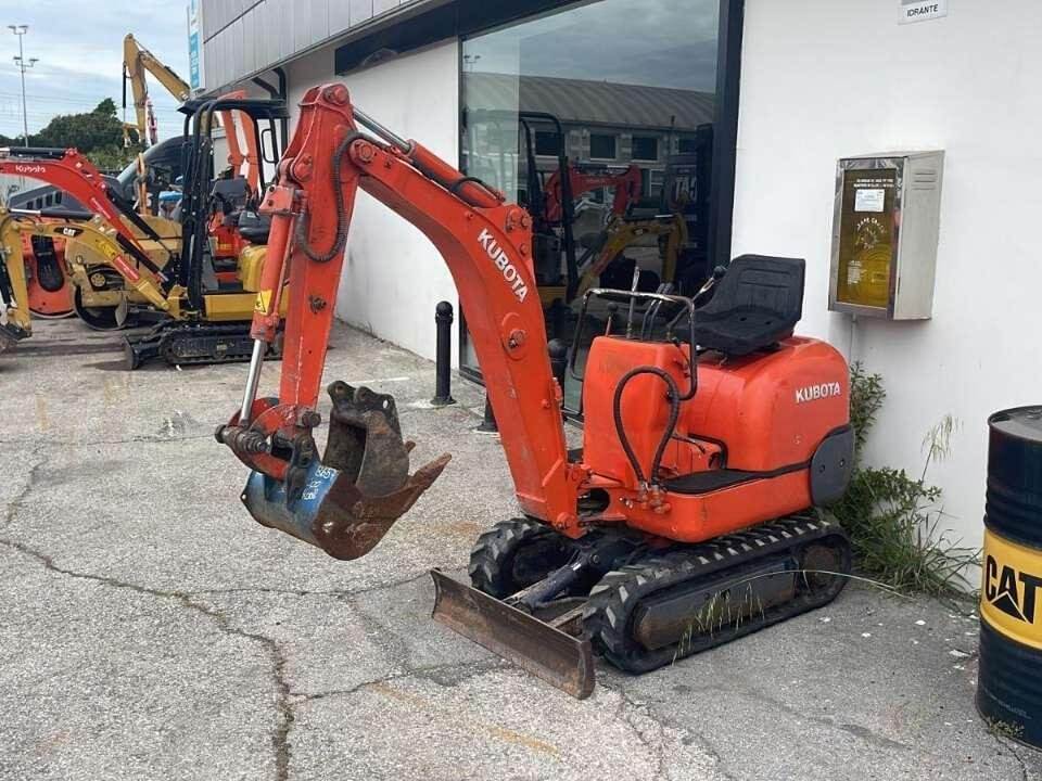Mini pelle Kubota KX08 – 1994 - AGRIVITI MATERIEL AGRICOLE