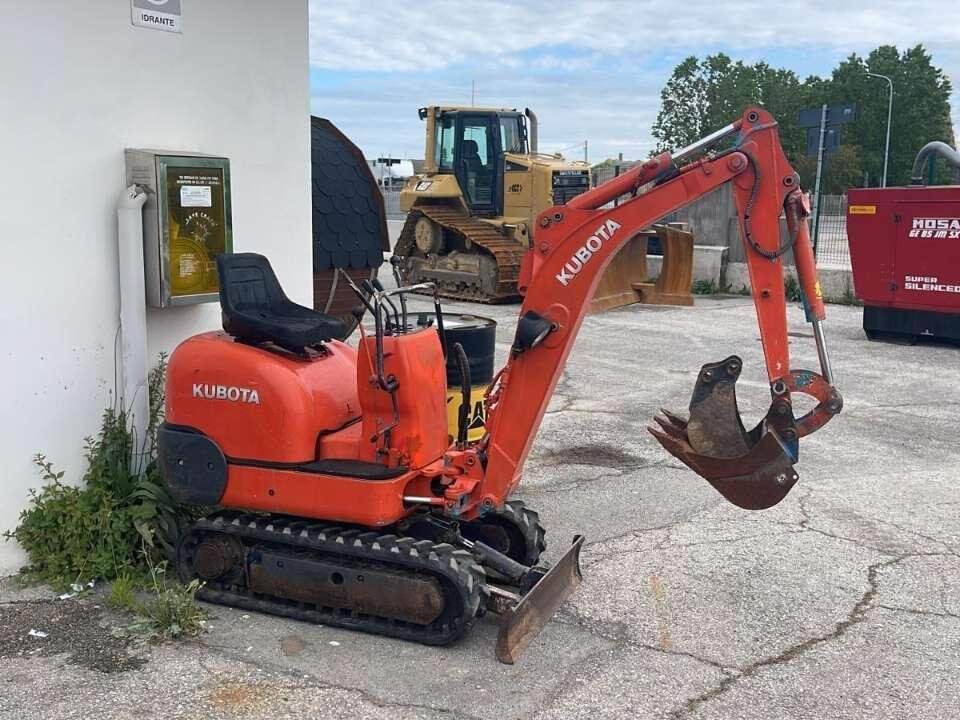 Mini pelle Kubota KX08 – 1994 - AGRIVITI MATERIEL AGRICOLE