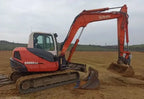Mini pelle Kubota KX080-3a – Occasion - AGRIVITI MATERIEL AGRICOLE