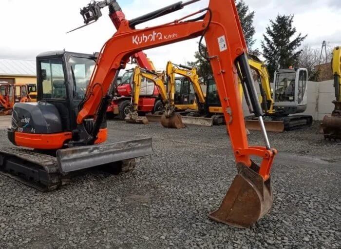 Mini-pelle Kubota KX161-3 – 2011-occasion - AGRIVITI MATERIEL AGRICOLE