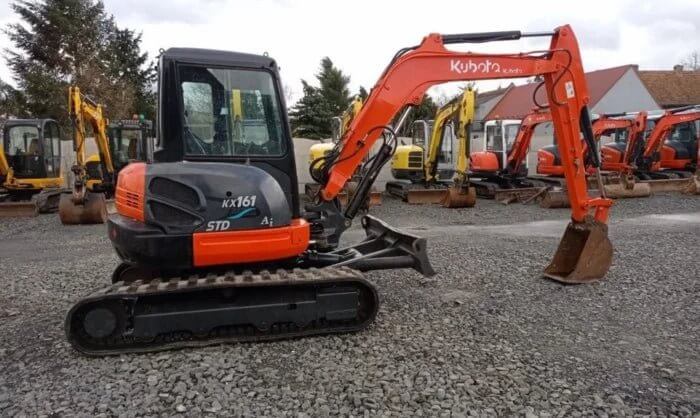 Mini-pelle Kubota KX161-3 – 2011-occasion - AGRIVITI MATERIEL AGRICOLE